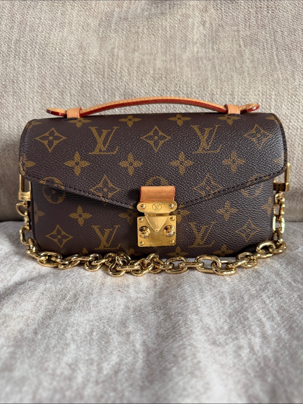 Louis Vuitton Monogram Mini Bag with Gold Hardware